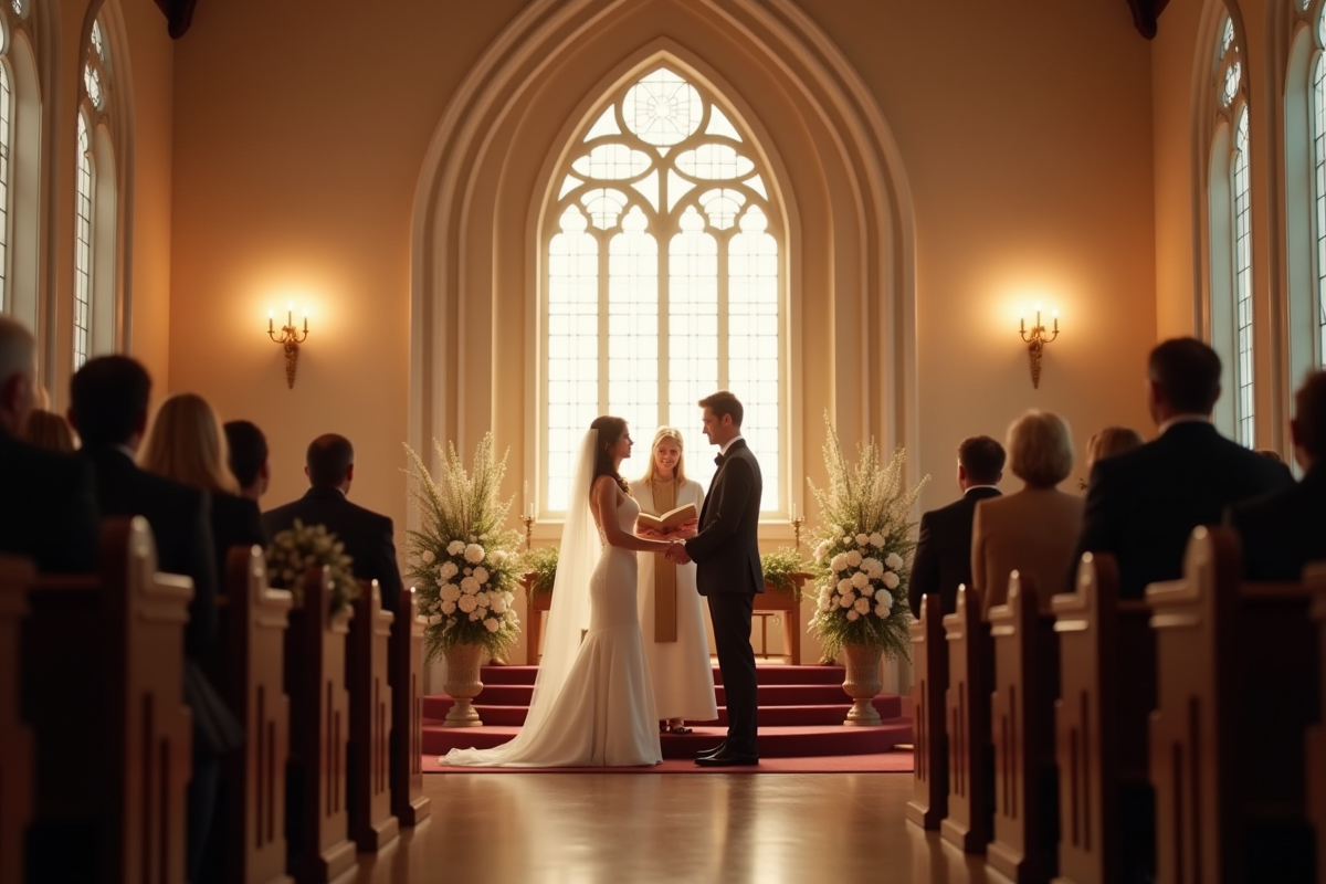 église mariage